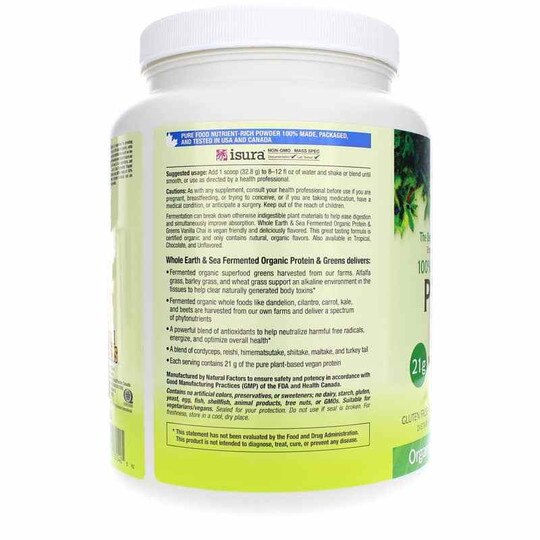 Whole Earth & Sea Fermented Protein & Greens, NF